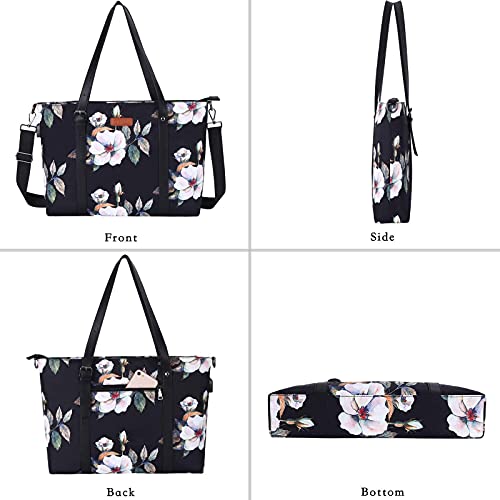 Bolso tote para laptop USB 17-17.3 pulg. Mosiso miniatura 6