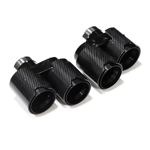Embout d'échappement quadruple Carbon A pour silencieux BMW 330d G20