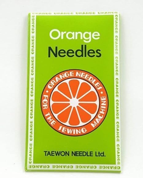 Generic 20 Pack Orange Ball Point 15X1 HAX1 130(R)/705H Home Sewing Machine Universal Needles Size 14(90) for Cotton, Wool, Silk, Polyester, Rayon, Linen, Acrylic, Nylon, Faux Leather, Leather, Suede