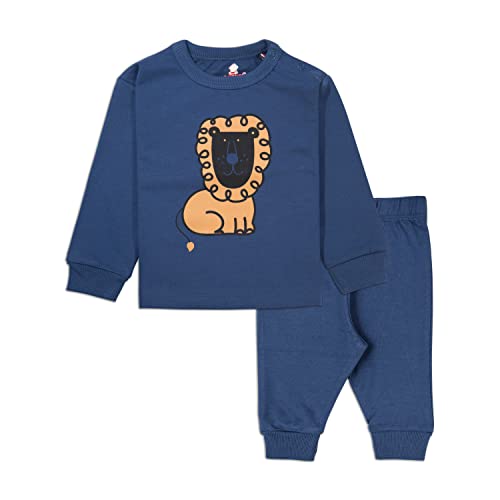Image of ARIEL Cotton Fleece Clothing Sets for Boys & girls - Unisex Winter Clothing sets Full Sleeve T-shirt & Pant