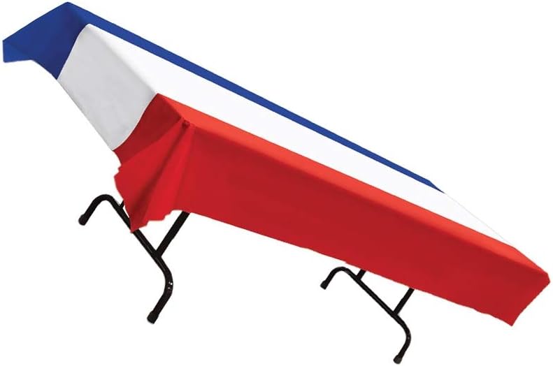 Beistle Patriotic Tablecover (red, white, blue) Party Accessory (1 count) (1/Pkg)