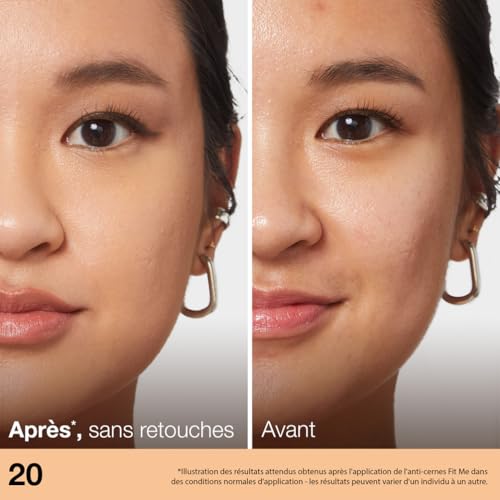 Correcteur Liquide Anti cernes Teinte Sable 20 Fit Me Maybelline New York Le Correcteur - vue 3