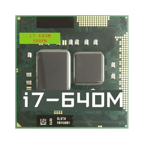 I7-640M Laptop CPU 2-Core 4-Thread 2.8GHz Socket G1
