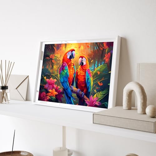 Bowetile DIY Diamond Painting, Animal-08, 40x30 cm - Image 3
