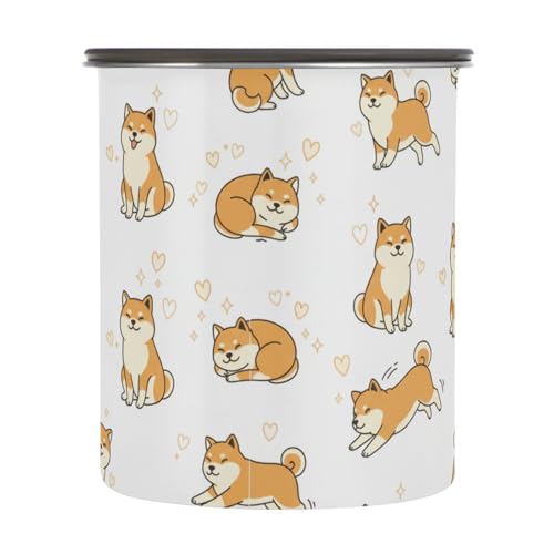 Contenedor hermético para café 900 ml acero inoxidable