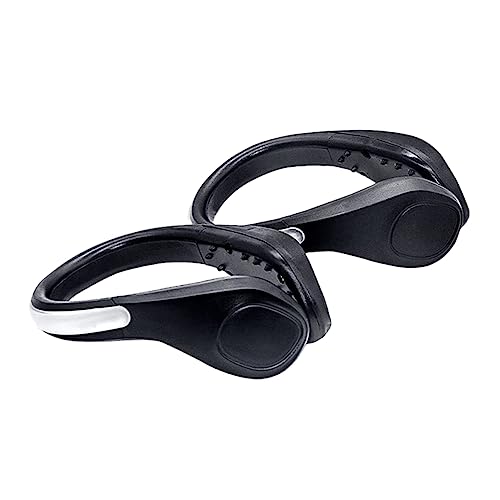 ibasenice 1set LED Shoe Clip Lights for Night Running Gear Safety Lights with Modes for Men Women and Enhance Visibility During Outdoor Activities 2pcs