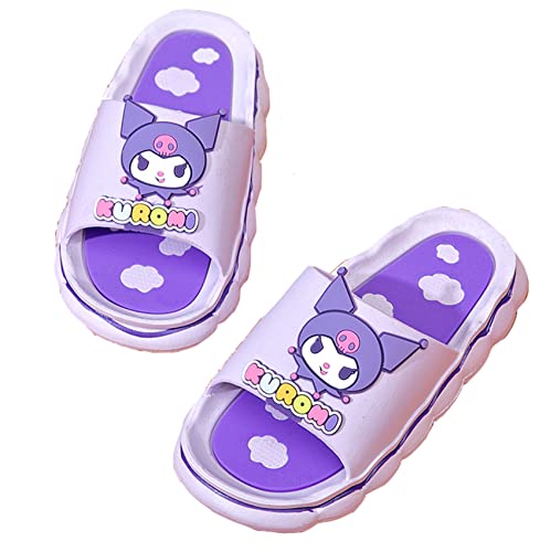 Everyday Delights Kuromi Slides Beach Sandals Slippers for Girls Kids Children