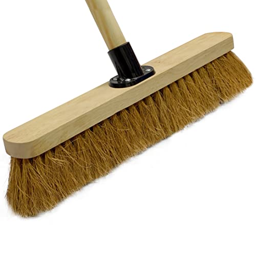EDS 18” Soft Broom with Wooden Handle