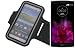 Produktbild K-S-Trade Für LG Electronics G Flex 2 Neopren Jogging Armband Sportarmband Oberarmband schwarz für LG Electronics G Flex 2 mit Reflektor Streifen. Fitness Lauf Armband