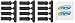 RPM Heavy Duty Rod Ends (12), Black