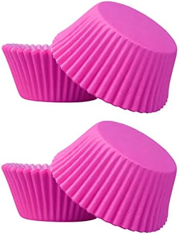 100pcs White Cupcake Cases Paper Baking Cups, White Muffin Cases for Baking-Muffin & Cupcake Liners Wrappers Cases, Cupcake Decorations Supplies for Holiday,Boys Girls Birthday,Wedding,Hen Party
