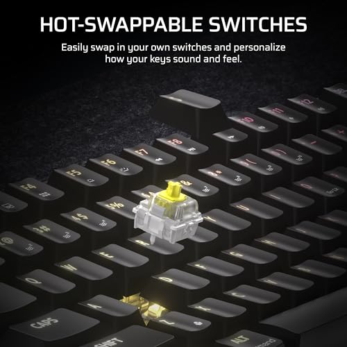 Corsair K65 Plus Wireless 75% RGB Hot-Swappable Mechanical Gaming Keyboard – Pre-Lubricated MLX Fusion Tactile Switches – Dual-Layer Sound Dampening – PBT Keycaps – QWERTY NA – Black - image 8