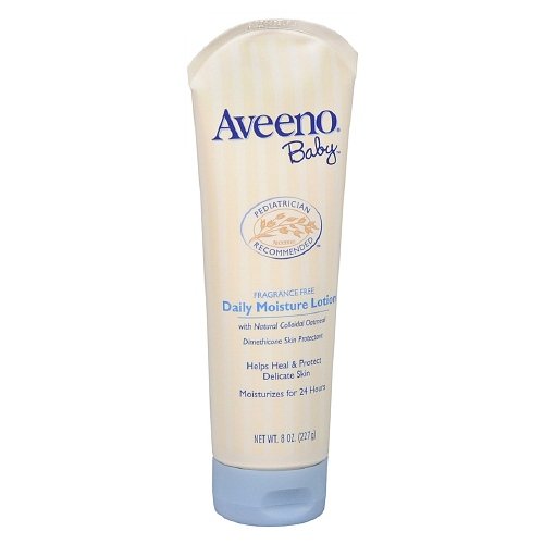 Aveeno Baby Daily Moisture Loción 8 Oz (227 G) disponible en Yaxa Peru