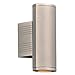 PLC Lighting 2055SL 1-Light Takato Collection Outdoor Fixture, Silver Finish