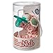 Mary Meyer WubbaNub Infant Pacifier, 6-Inches, Little But Fierce Leopard