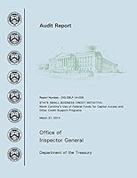 State Small Business Credit Initiative: North Carolina's Use of Federal Funds for Capital Access and Other Credit Support Programs 1505264782 Book Cover