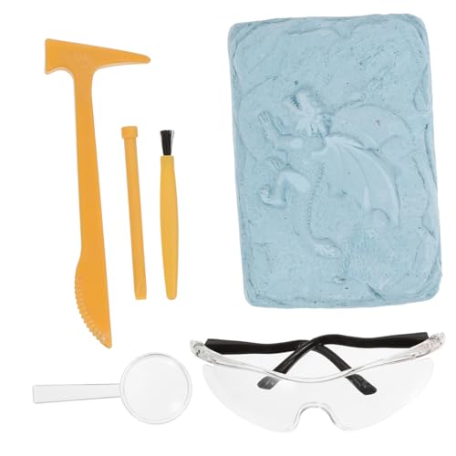 BCOATH Kit de Excavación Dinosaurios para Juguete de Arqueología DIY Entrenamiento de Habilidades Motoras Juguete Educativo Interactivo para Pequeños