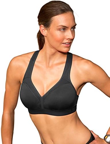 Champion womens The Curvy Sports Bra, Black, Large US
