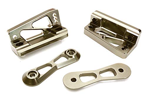 Integy RC Upgrades for Losi, Machined Rear Wing Mount Upper Bracket for 1/5 Desert Buggy XL-E & 2.0