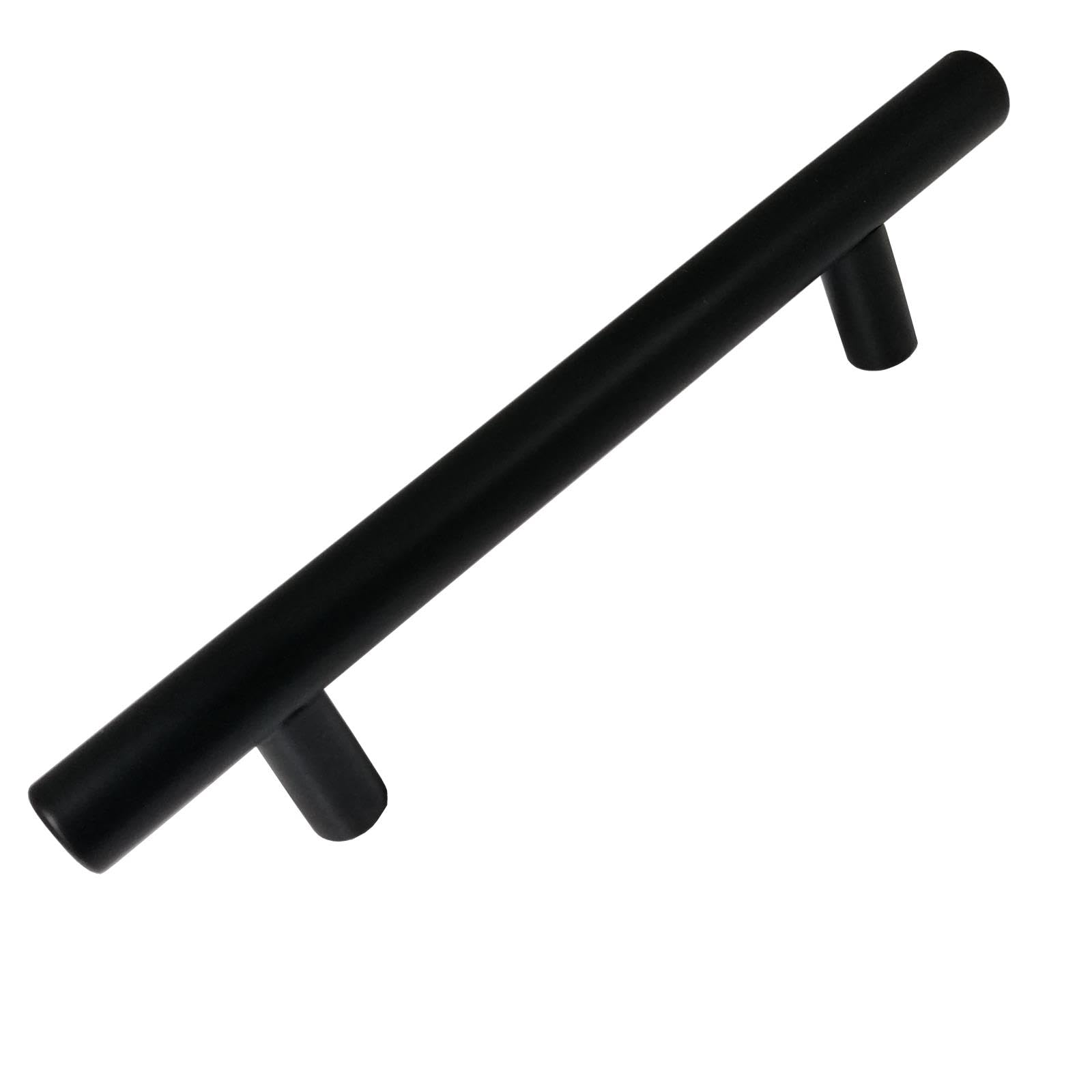 Dihl Modern 96mm Centre-to-Centre T-Bar Kitchen Handle - 150mm Overall Length, Sleek and Sturdy Cabinet Drawer Pull for Contemporary Home Décor, Easy Installation (Pack of 20, Black)