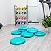 AppleRound Inflated Wobble Cushion with Hand Pump, Air Stability Board (Extra Thick), Core Balance Disc for Adults, Sensory Wiggle Seat for Kids, Flexible Seating for All Age, 13.5in / 34cm Diameter