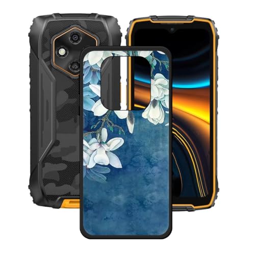 LCEHTOGYE �K�p Ulefone RugKing 4 Pro�p�P�[�X�A�K�p Ulefone RugKing 4 Pro (6,56")�ƌ݊����̂��钴���^�u���b�N�\�t�gTPU�V���R���Q���P�[�X�ی�J�o�[- LH22