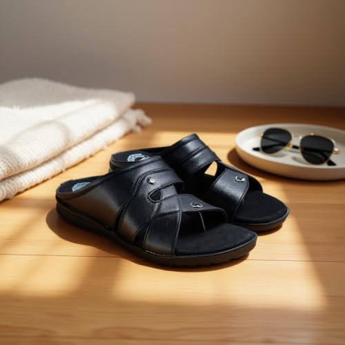 Image of DR PLUS Men's Healthcare, Diabetic and Orthopedic MCR /MCP Footwear /Sandals /Slipper /Chappal