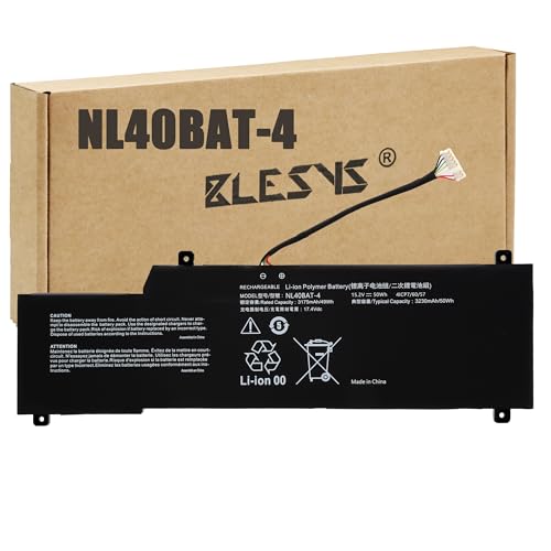 Batterie Clevo NL41MU NL51NU BLESYS résout les pannes de PC