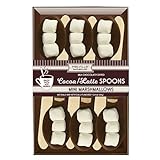 HANDCRAFTED HOT CHOCOLATE SPOONS – Each wooden spoon is dipped in smooth milk chocolatey coating and topped with fluffy mini marshmallows for a rich, indulgent cocoa experience. EASY & FUN TO USE – Simply place the spoon in a cup of hot milk or water...