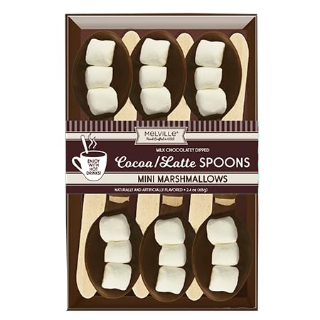 Melville Candy Hot Cocoa/Latte Spoons & Stirrers...