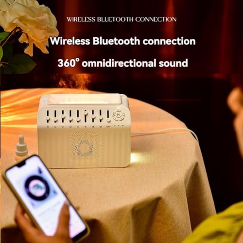 Enceinte Bluetooth Bruit Blanc Humidificateur Diffuseur Huiles Essentielles - 7