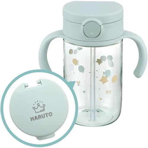 [名入れ付き][ベビー用品]アスター おでかけストローマグ 320 ライトブルー(120445) ベビーマグ ベビーボトル ギフト プレゼント 出産祝い リッチェル
