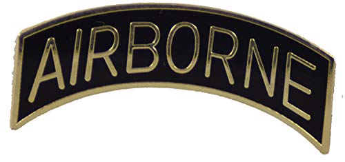 AIRBORNE TAB PIN OR HAT PIN - Size 1-1/8