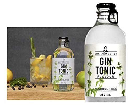 Alcohol Free Gin and Tonic- Case of 12, Sir James 101, Gin Taste Alcohol Free