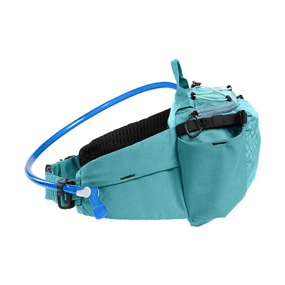 CAMELBAK Mixte Adulte M.u.l.e. 5 Waist Pack Sac d'hydratation, Bleu Azur, Taille Unique