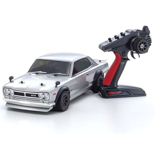京商 1/10 EP 4WD フェーザーMk2 FZ02 日産 スカイライン 2000GT-R (KPGC10) チューンド・バージョン シルバー 電動ラジオコントロール 34425T1Cのサムネイル
