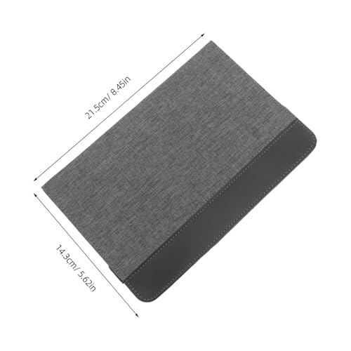 Funda para tableta de 7-8 pulgadas ligera gris resistente con soporte multiángulo 2