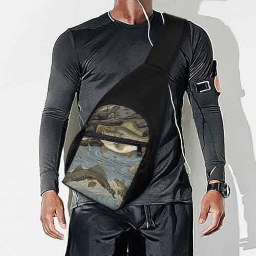 Bolso Sling Ligero para Senderismo y Viaje miniatura 7