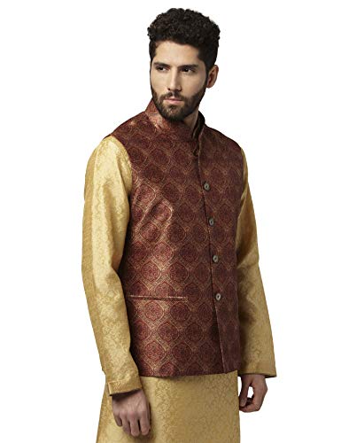 Image of Ethnix by Raymond Men's Poly Viscose Waist Coat