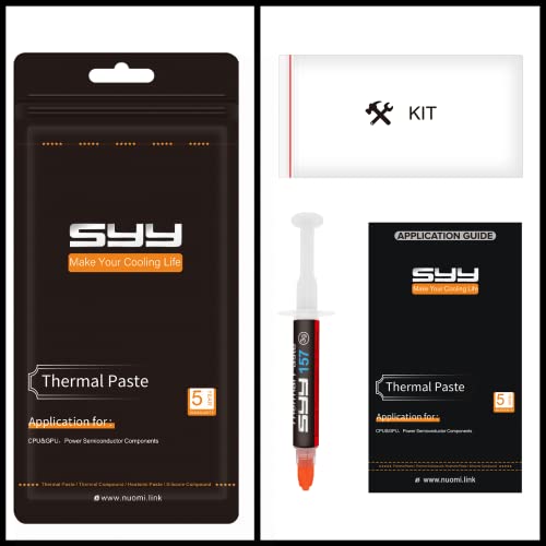 SYY Thermal Paste, 3g Upgrade Easy to Apply Thermal Paste Cpu Heatsink for IC/Processor/CPU/All Coolers - Image 4