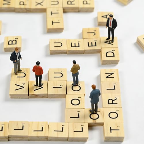 2000 piezas letras de madera para manualidades miniatura 4