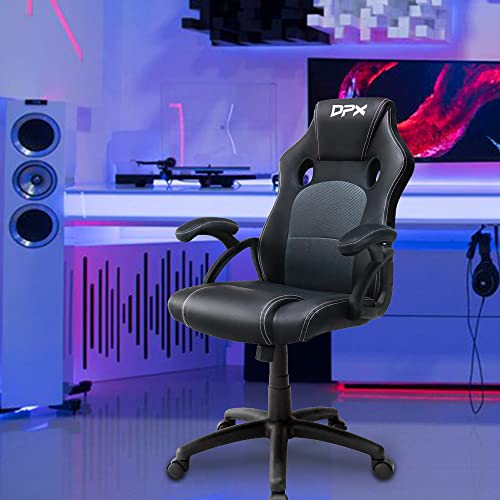 Executive Office Chair, Computer Desk Chair, Ergonomic Pu Leather Swivel Managerial Chair, Adjustable High Back Task Chair With Padded Armrests, Black #TOP6