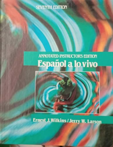 Español a lo vivo 0471507733 Book Cover