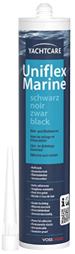 Yachtcare Uniflex Marine 310ml schwarz - Dauerelastische Kleb - und Dichtmasse für Boot & Caravan