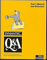 Symantec Q&A User Manual Version 4.0 B000F7RL5U Book Cover