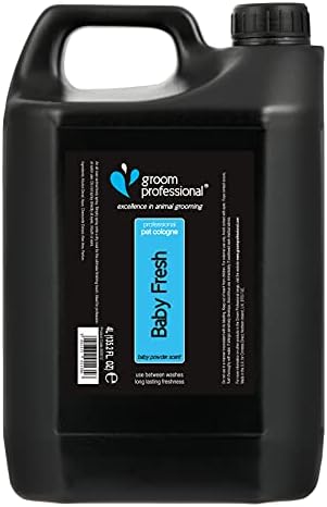 Groom Professional Baby Fresh Pet Cologne, Excellence in Animal Grooming, Dog Cologne with a Familiar Baby Fresh Smell, Contains Chamomile to Soothe the Skin, Made in UK, 500ml