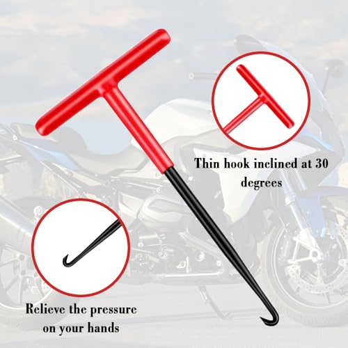 Image of Exhaust Spring Puller Tool,Spring Hook,Spring Tool,Exhaust Hanger Removal Tool,Spring Puller,Spring Hook Tool,Spring Removal Tool,Spring Puller Removal Tool Pipe Spring Puller for Motorcycle Dirt Bike