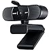 Produktbild EMEET 2K Webcam - C960 2K Webcam mit Dual Mikrofon, Web Cam mit Objektivabdeckung, 76° Streaming Kamera mit Automatische Lichtkorrektur, PDAF Autofokus, PC Kamera Ideal für Zoom, Teams, Win10