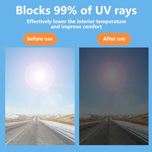Pare-soleil rétractable camion et auto avec ventouse anti-UV