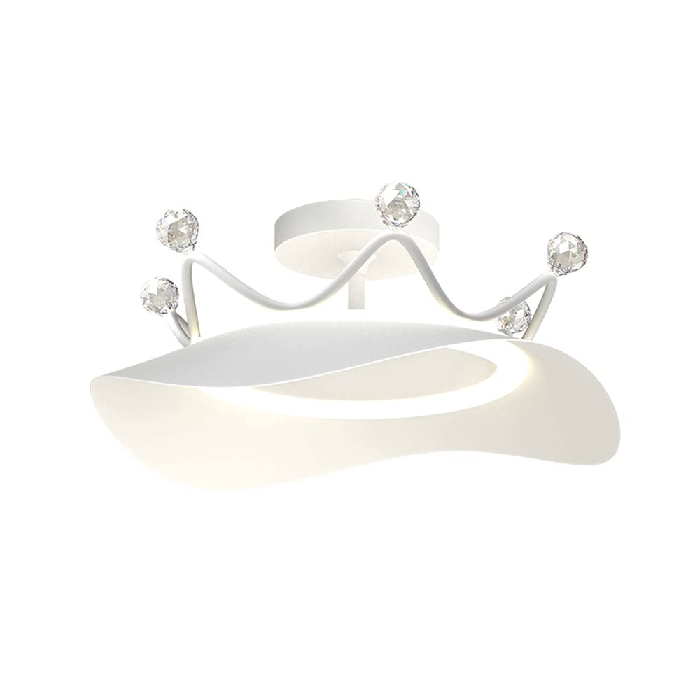 Plafonnier Encastré Crown Design pour Éviter la Fatigue Visuelle en Chambre